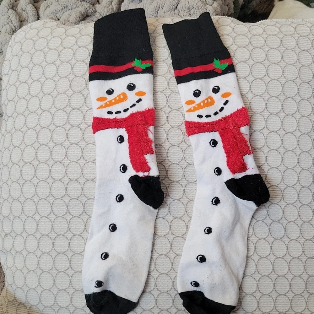 Snowman socks